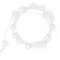 Perfect Holiday 18 LED Crackle Balls Battery Operated Lights - White